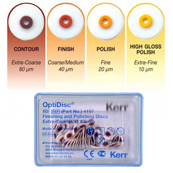 Discos de Pulido OptiDisc 80un – Kerr